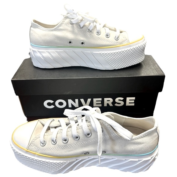 NIB! Converse Chuck Taylor All Star 2X Lift Gradient A00559C Women Sneaker US 8 - Picture 4 of 14